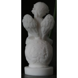 Statuette Chérubin reveur ange angelot décoration taille 10cm