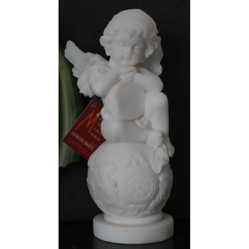 Statue Ange sur boule Hauteur 15 CM