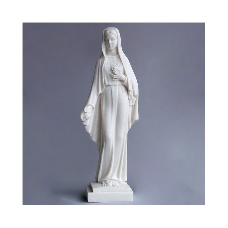 Statue de la Très Sainte Vierge Marie à la rose Rosa Mystica Statue de la Très Sainte Vierge Marie à la rose Rosa Mystica
