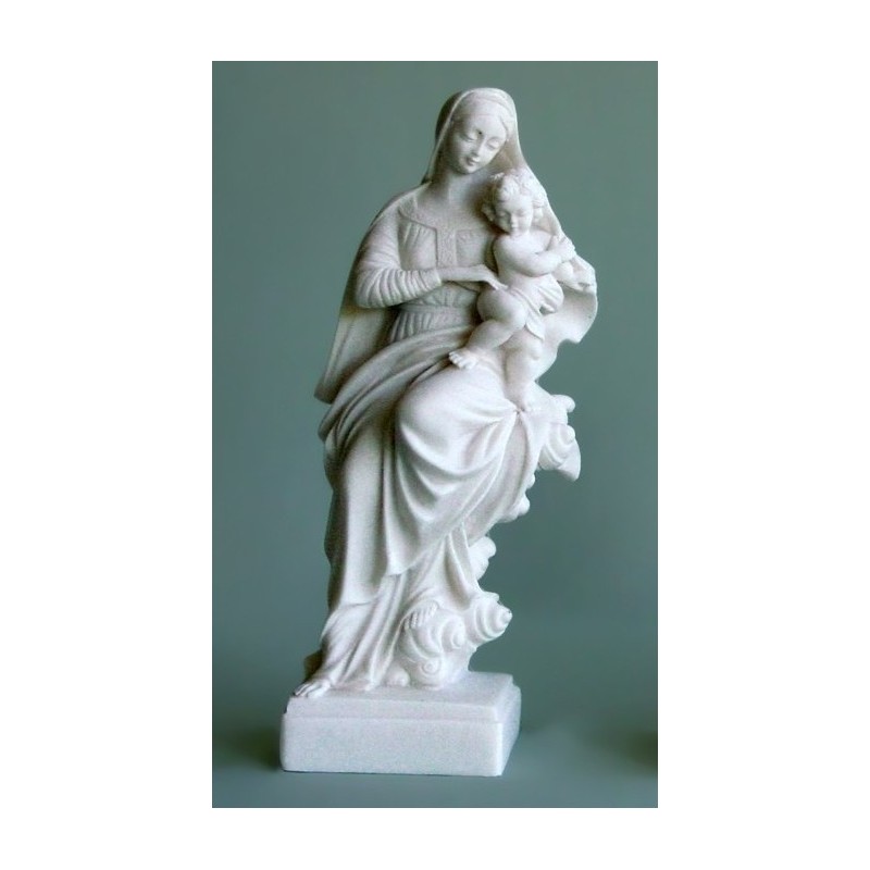 Statue de l'enfant Jésus et Marie